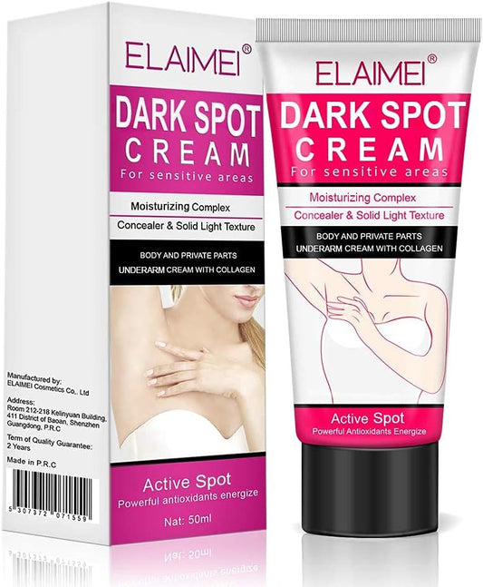 Crema Blanqueadora ELAIMEI – Piel Clara y Suave Donde Más lo Necesitas